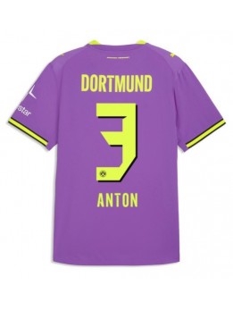 Moški Nogometna dresi replika Borussia Dortmund Waldemar Anton #3 Tretji 2026-27 Kratek rokav Moški Nogometna dresi replika Borussia Dortmund Waldemar Anton #3 Tretji 2026-27 Kratek rokav